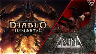 Diablo Immortal vs AnimA the Reign of  Darkness