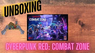 Cyberpunk Red Combat Zone, Unboxing!