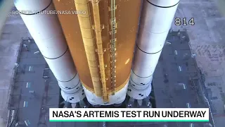 NASA's Artemis Rocket Takes Off for the Moon