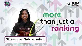 Sivasangari Subramaniam discusses her recent accident and recovery | More Than Just A Ranking 📈