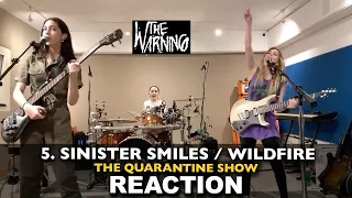 Brothers REACT to The Warning: Quarantine Show: 5. Sinister Smiles, Wildfire 2020