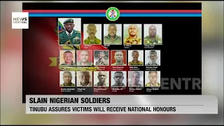 President Tinubu Pledges National Honours and Dignified Burial for Slain Nigerian Soldiers