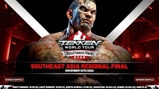 Tekken World Tour 2022: Southeast Asia Regional Finals Top 4