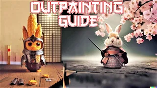 DALL-E 2 NEW Outpainting Feature! - Hands on & Full Guide! Midjourney VS DALLE - AI won Art Contest