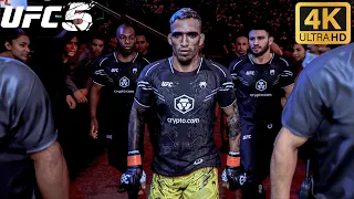 UFC 5 -  Charles Oliveira vs Islam Makhachev | PS5 Gameplay [4K]