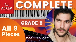 Grade 8 Piano | Complete Grade Book | ABRSM 2023/2024