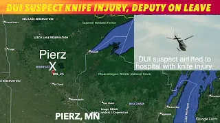 MN DUI Suspect Suffers Serious Knife Injury, Deputy Put On Leave