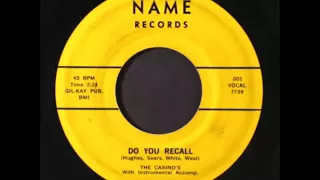 THE  CASINO'S  - Do You Recall / Teach'er   -  1962  NAME  7739