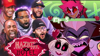 LUCIFER IS HERE! Hazbin Hotel 1 x 5 Reaction!