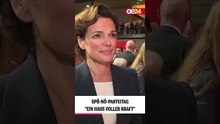 SPÖ-NÖ-Parteitag: "Ein Haus VOLLER KRAFT" 💪😎 #shorts