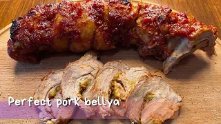 Pork belly in sweet and sour sauce! The best pork belly recipe