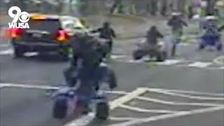 Dirt bike group causes issues on DC roadways; One driver fired gunshots at a car