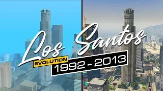 Evolution Of Los Santos 1992 - 2013
