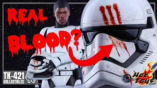 Bloody RARE! Hot Toys FINN First Order Stormtrooper Version MMS367 Unboxing and Review