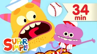 Take Me Out To The Ball Game | + More Kids Songs | Super Simple Songs