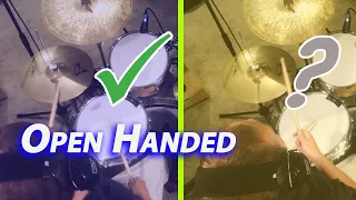 Open Handed Drumming - Best Hi-Hat Technique?
