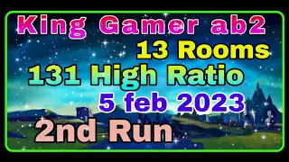 Angry birds 2 clan battle 2nd Run easy to follow ( 5 Feb 2023) (131 High Ratio)(13 Rooms)