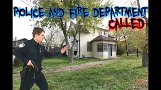 Abandoned Car Mechanic House (Fire Department & Police Called) Oakville Ontario