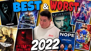 Best & Worst Movies Of 2022 (Horror & Comic Book Movies List)