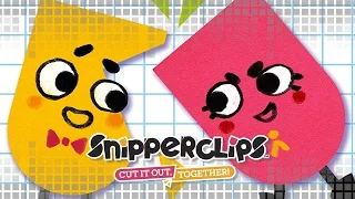 4Player Plays: Snipperclips (4 PLAYER CO-OP!)