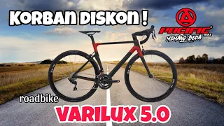 Korban Diskon ! Road Bike Pacific Varilux 5.0 ! Review setelah test ride 🔥