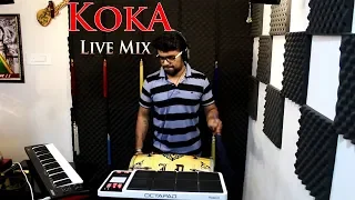 Koka Live Mix | Janny Dholi | Octapad Spd - 30 | Keyboard | Dhol