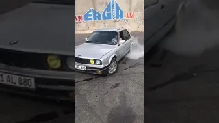 bmw burnout Yerevan bmw e30 drift 2018 show