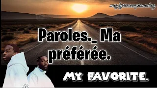 Dadju & Tayc _ Ma préférée [ lyrics  ] & traduction anglaise.