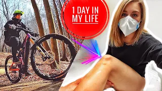 1 Day In My Life! Montags könnt ich kotzen! E-MTB - Laser Haarentfernung - Coronatest, MISS PEACHES