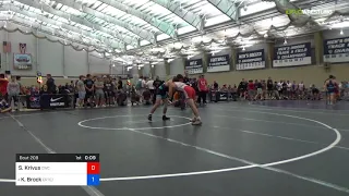 2018 UWW Cadet And U23 Nationals/U23 Freestyle 65 Round Of 64 - Samuel Krivus (CWC) Vs. Kaid Brock