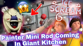 Painter Mini Rod Coming In Ice Scream 6 Finally || Ice Scream 6 Trailer || Ice Scream 6