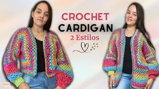 Crochet Cardigan con Hexágono - Perfecto para principiantes 💜Mayelin Ros