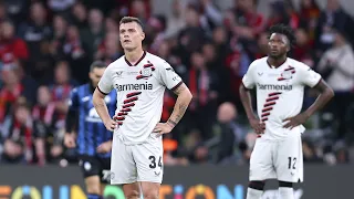 "We have to accept Atalanta was better today" - Xhaka on Leverkusen's 3-0 UEL final defeat｜Andrich