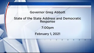 FULL ADDRESS: Gov. Greg Abbott's 2021 State of the State