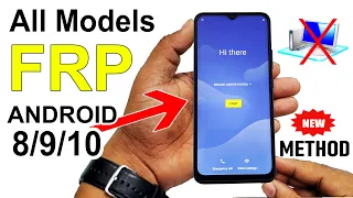 ANDROID 8/9/10 GOOGLE FRP BYPASS 2022 | All Model Phones (Without PC)🔥🔥🔥