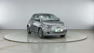 elmo turntable | Fiat 500e Icon Quartz Grey electric car subscription