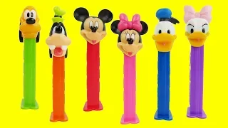 Best Disney Mickey Mouse Clubhouse Pez Dispensers with Goofy Pluto Minnie Mouse, Donald Duck, Daisy