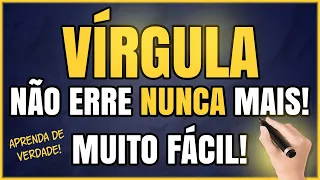 VÍRGULA: 5 Dicas SIMPLES Sobre Como Usar a Vírgula (CONCURSOS E VESTIBULARES)