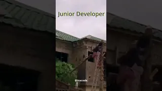 Senior Vs Junior Developer 😂 #shorts #short #trending #viral #funny #comedy #dance