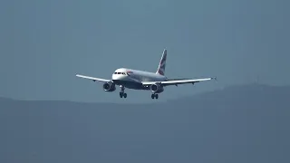 PLANE SPOTTING GIBRALTAR, Extreme Airport, 4K BA492 Comes in for Landing June 28, 2022