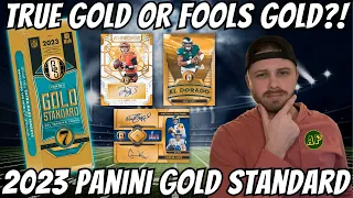 TRUE GOLD OR FOOL'S GOLD?! 2023 Panini Gold Standard Football Hobby Box