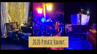 DIY Full 2020 Halloween Home Haunt Walk-Through *NIGHT*