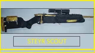 Steyr Scout из бумаги (Часть 1)