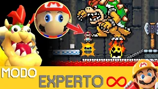 EL SALTO MEJOR CALCULADO DE LA HISTORIA 🤯 - EXPERTO INFINITO (NO SKIP) T6 #39 - SMM2 - ZSSJ