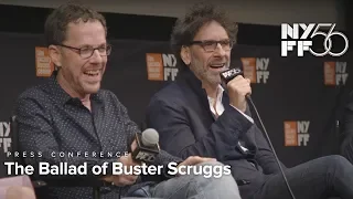 'The Ballad of Buster Scruggs' Press Conference | Joel & Ethan Coen and Cast | NYFF56