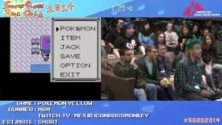 Pokemon Yellow by MexiricanBassMonkey in 2:37 - SGDQ2014 - Part 152