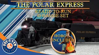 Lionel's The Polar Express LionChief Bluetooth 5.0 Set with Disappearing Hobo Car