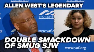 GOAT: Allen West's legendary double smackdown of smug SJW