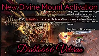 New Divine Mount Activation - Glory Battle - Diablo666 - Legacy of Discord