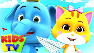 паперовий літак | смішні мультфільми для дітей | Kids Tv Ukraine | анімаційні відео